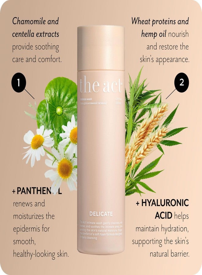 The Act Feminine Wash for Women - Gentle pH-Balanced Cleanser for All Skin Types, Including Sensitive Skin - Daily Comfort and Freshness, 6.8 fl oz - Image 5